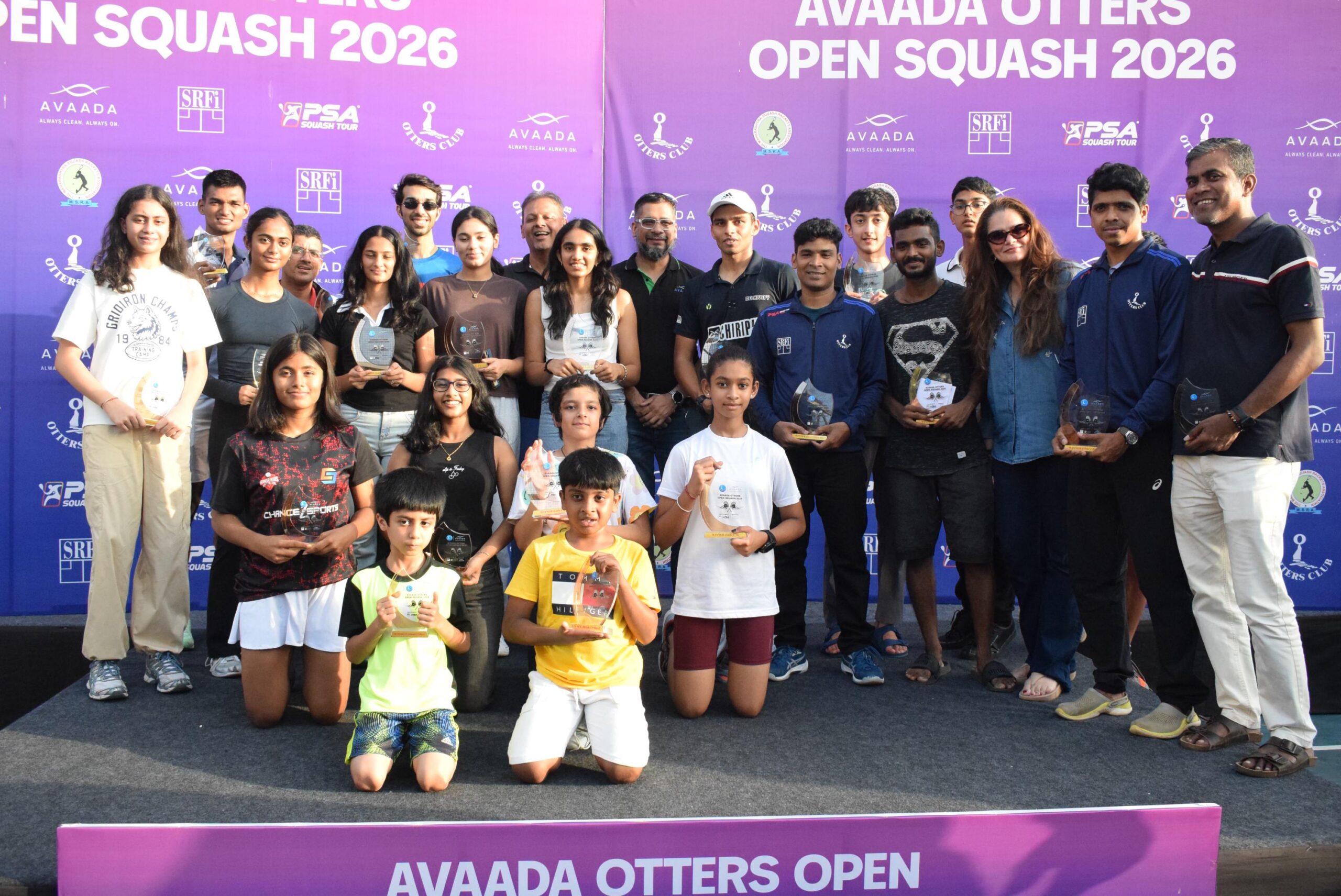 558 Players, Six Days, One Stage: Avaada Powers the Otters Club Squash Tournament 2026 to Its Most Spectacular Edition Yet 558 Players, Six Days, One Stage: Avaada Powers the Otters Club Squash Tournament 2026 to Its Most Spectacular Edition Yet