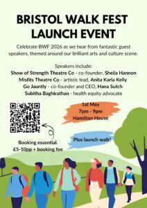 Bristol Walk Fest launches with an evening of artists who walk the walk