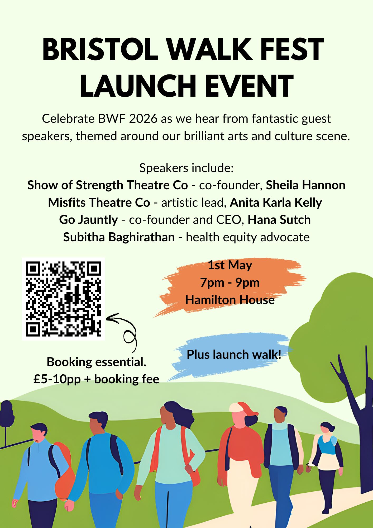Bristol Walk Fest launches with an evening of artists who walk the walk
