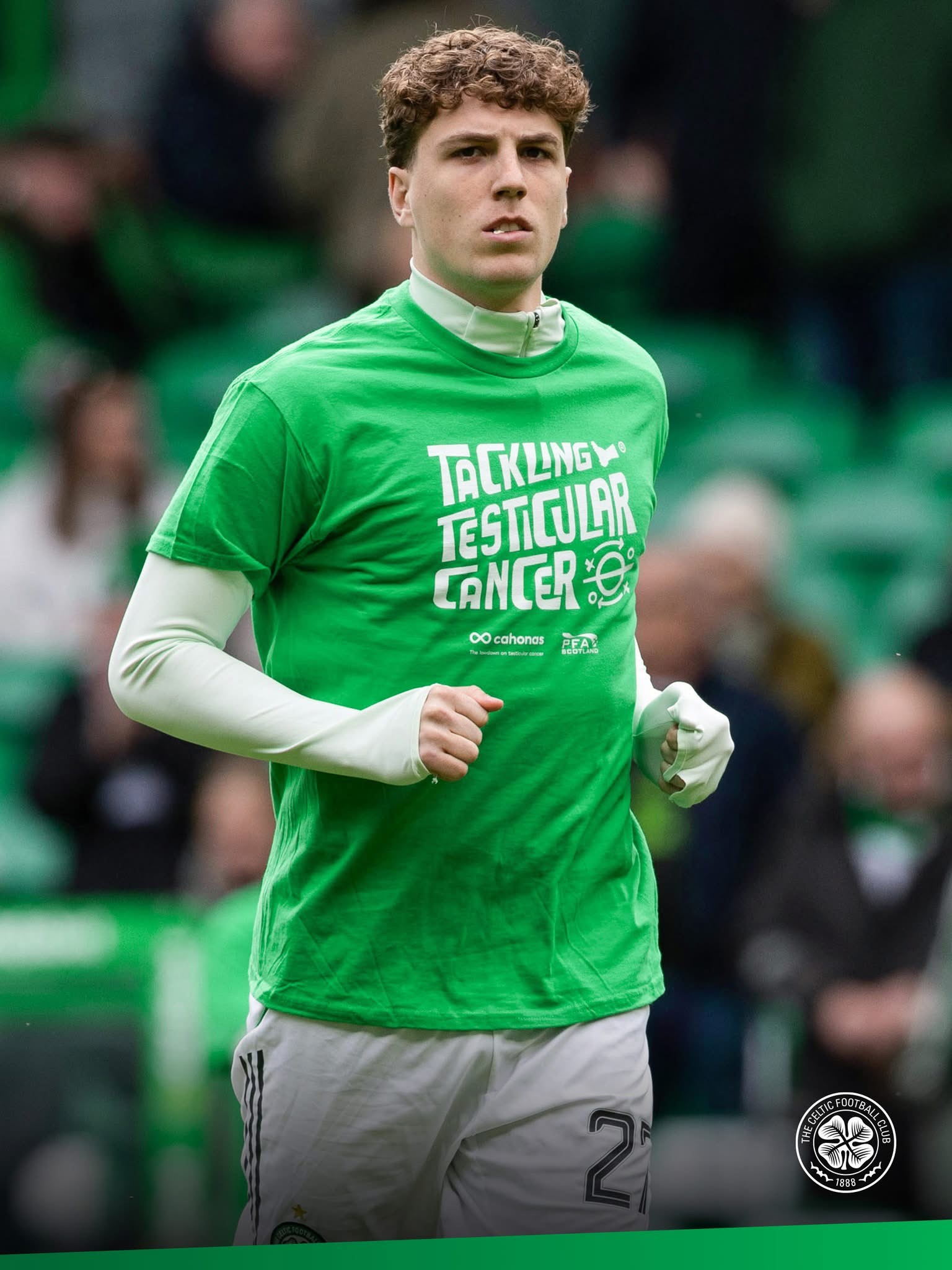 Scottish football unites to tackle most common cancer in young men