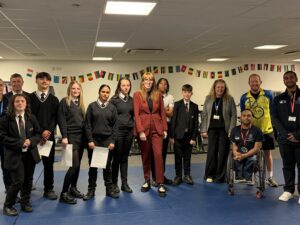Angela Rayner Visits School to Support Student Foodbank Collection as Part of Youth Engagement Initiative Angela Rayner Visits School to Support Student Foodbank Collection as Part of Youth Engagement Initiative