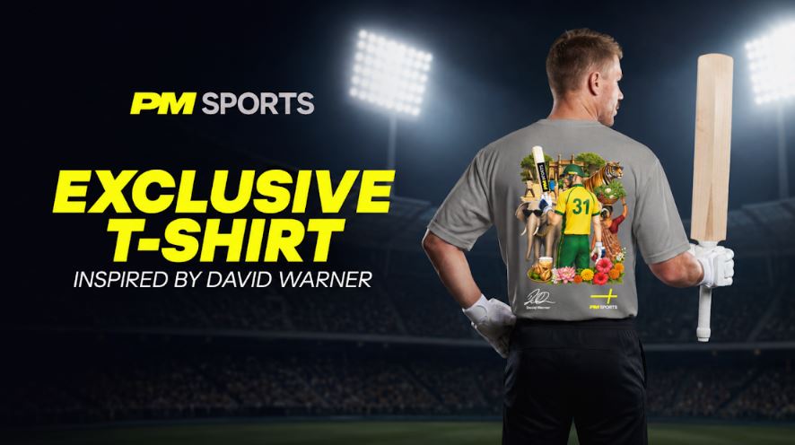 Parimatch Sports Drops Limited T-Shirt Inspired by David Warner Parimatch Sports Drops Limited T-Shirt Inspired by David Warner