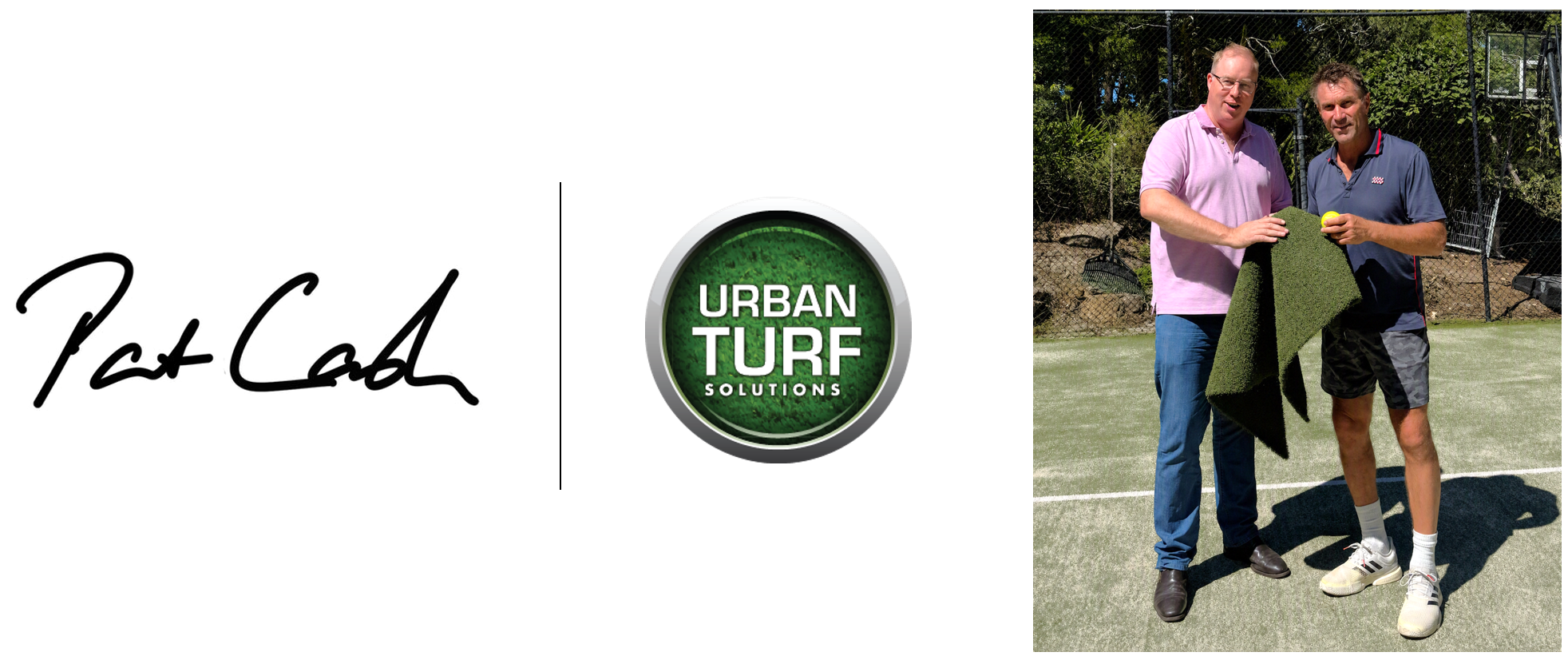 Wimbledon Champion Pat Cash Partners with Urban Turf Solutions to Launch New Signature Tennis Surface