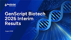 GenScript Reports 27.3% First-Half 2026 Revenue Growth as AI Drug Discovery Business Doubles GenScript Reports 27.3% First-Half 2026 Revenue Growth as AI Drug Discovery Business Doubles