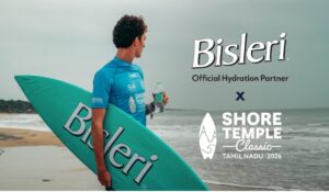 Bisleri International Partners with the Asian Surfing Championship 2026, Championing Hydration Bisleri International Partners with the Asian Surfing Championship 2026, Championing Hydration