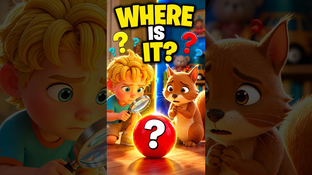 Can You Help Leo Find the Missing Toy? 🔍 A Cute Squirrel… Can You Help Leo Find the Missing Toy? 🔍 A Cute Squirrel…