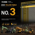 XCMG Again Ranks Among Global Top Three in KHL Group’s 2026 Yellow Table