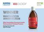 Kaneka Ubiquinol™ Wins Coveted Vitafoods Europe Innovation Award 2026 in Partnership with Eqology